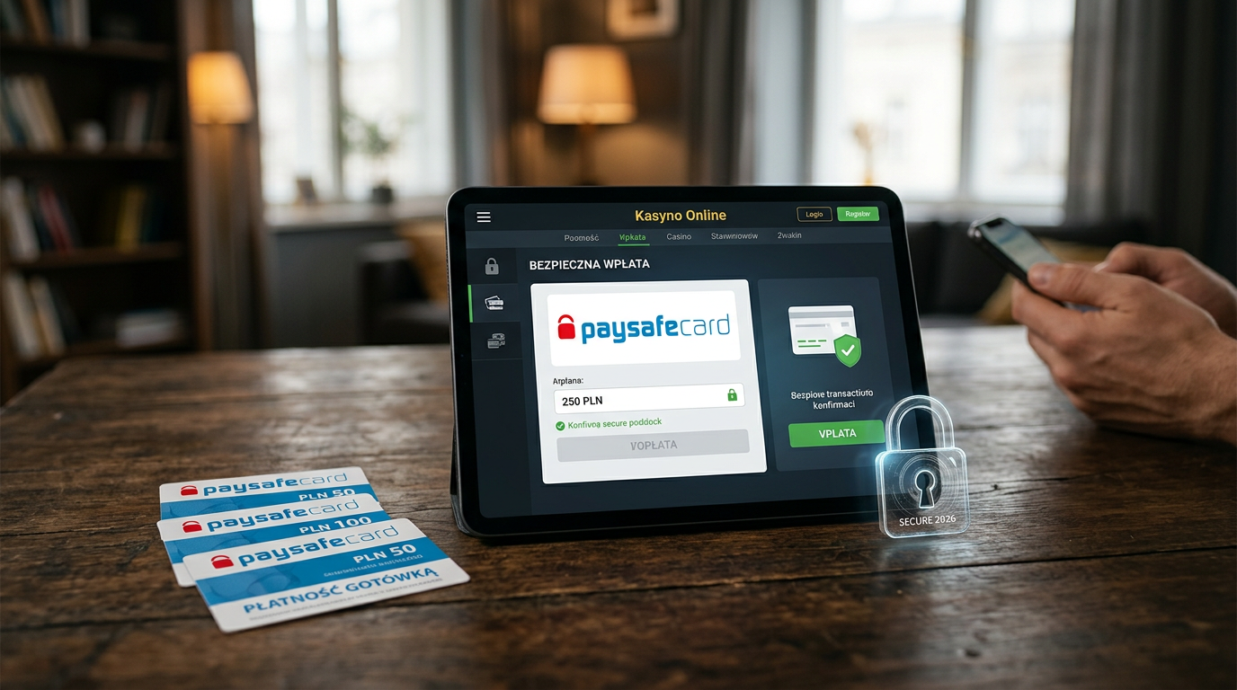 Bezpieczne płatności Paysafecard w kasynie online 2026